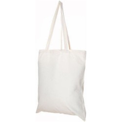 Intrepid 8oz Premium Cotton Shopper With Long Handles